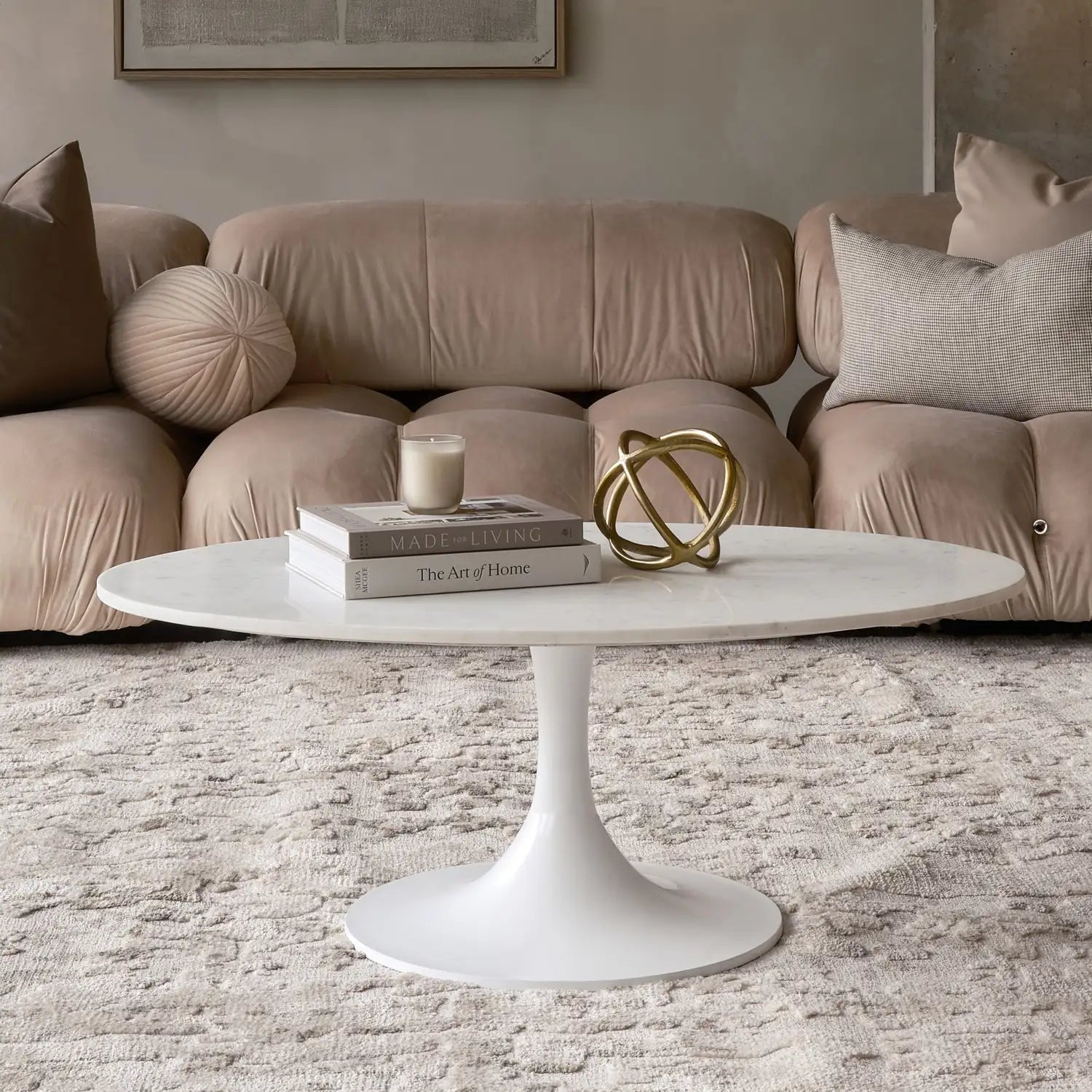 RENWIL AZIMUTH INDOOR ALUMINUM STATUE - Decorative Accents