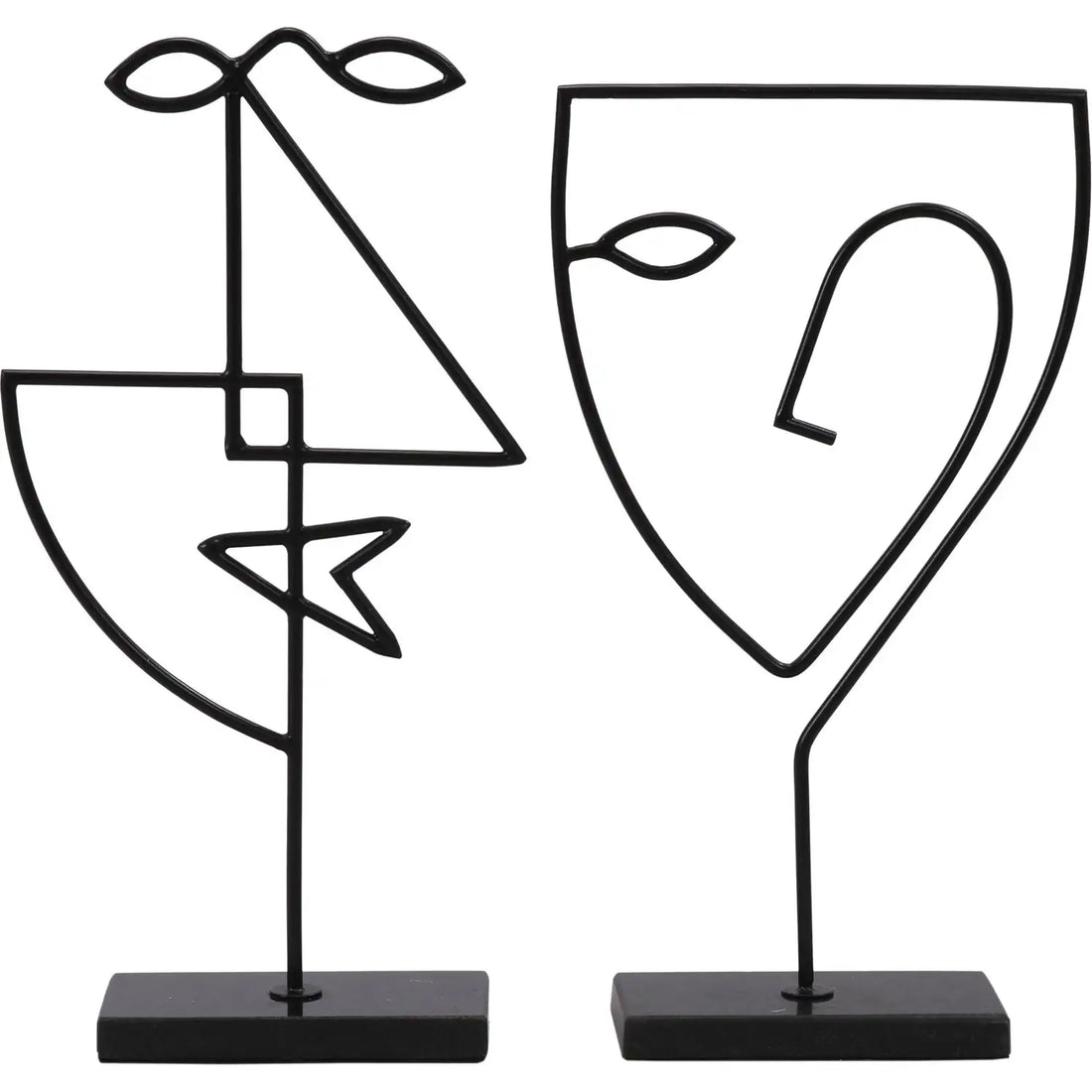 RENWIL POSIE INDOOR IRON STATUE MATTE - Decorative Accents