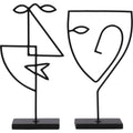 RENWIL POSIE INDOOR IRON STATUE MATTE - Decorative Accents