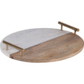 RENWIL DINOVA INDOOR MANGO WOOD TRAY ANTIQUE - Decorative Accents