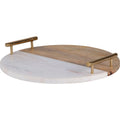 RENWIL DINOVA INDOOR MANGO WOOD TRAY ANTIQUE - Decorative Accents