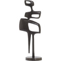 RENWIL PACINO INDOOR ALUMINUM STATUE ANTIQUE NICKEL - Decorative Accents