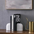 RENWIL BRUNO INDOOR TERRAZZO BOOKENDS SPECKLED - Decorative Accents