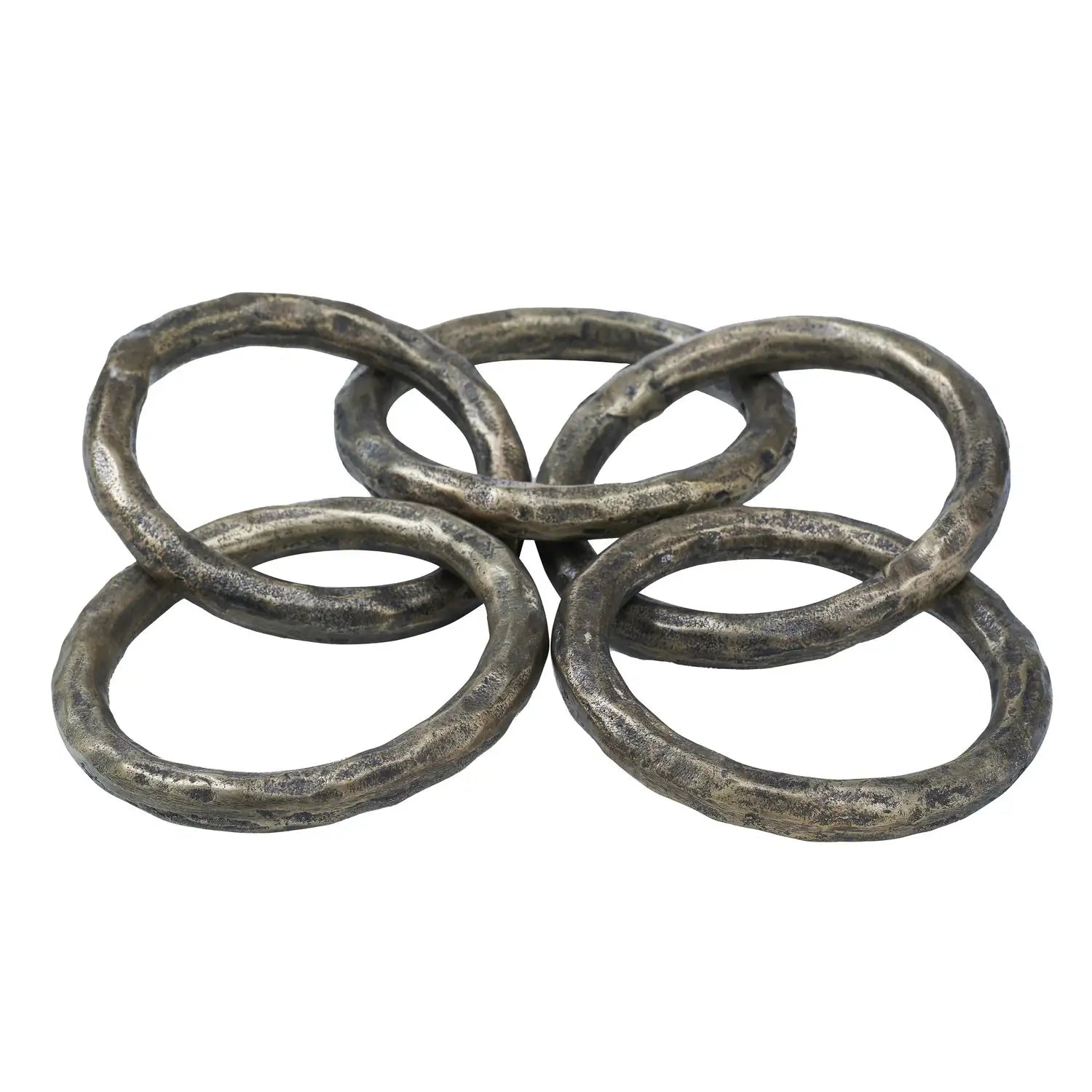 RENWIL QUAI INDOOR CAST ALUMINUM TABLE TOP ACCESSORY ANTIQUE - Decorative Accents