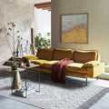 RENWIL THREEFOLD INDOOR ALUMINUM TABLE ANTIQUE - Side