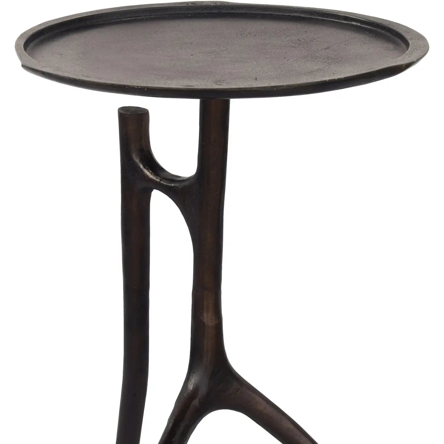 RENWIL MAADI INDOOR ALUMINUM TABLE - Side