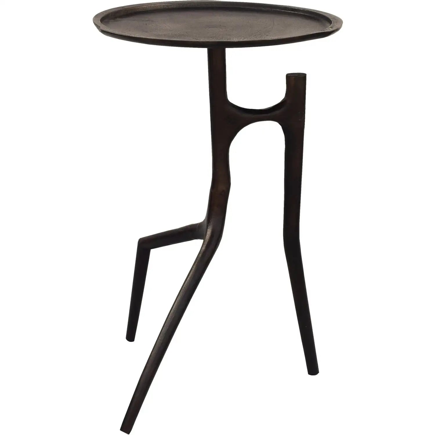 RENWIL MAADI INDOOR ALUMINUM TABLE - Side