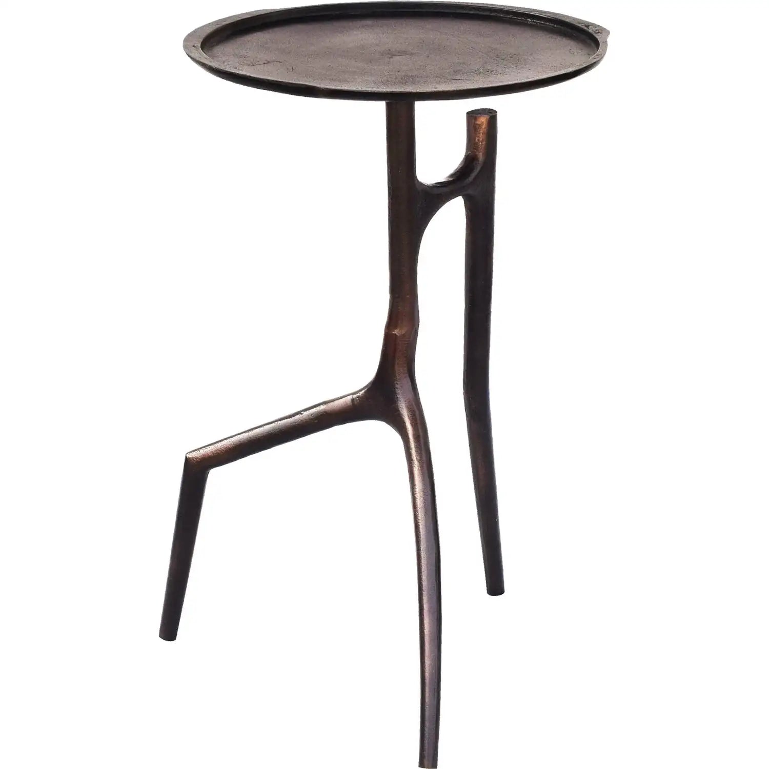 RENWIL MAADI INDOOR ALUMINUM TABLE - Side