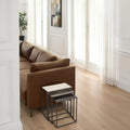 RENWIL MANISA INDOOR ALUMINUM TABLE - Side
