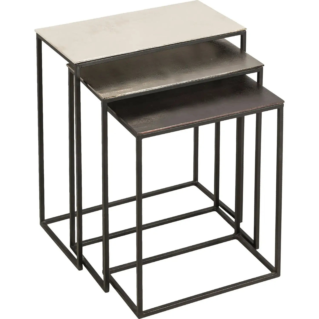 RENWIL MANISA INDOOR ALUMINUM TABLE - Side