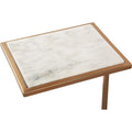 RENWIL DELMA INDOOR STEEL TABLE - Side