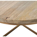 RENWIL LIANA INDOOR MANGO WOOD TABLE ANTIQUE - Side