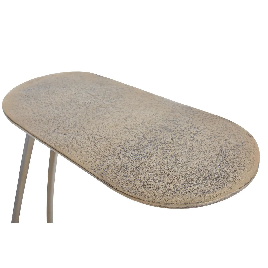 RENWIL BALAM INDOOR ALUMINUM TABLE ANTIQUE - Side