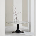 RENWIL LOVISA INDOOR ALUMINUM TABLE ANTIQUE - Side