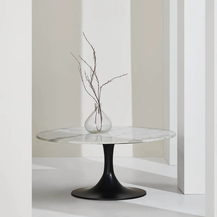 RENWIL LOVISA INDOOR ALUMINUM TABLE ANTIQUE - Side