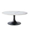 RENWIL LOVISA INDOOR ALUMINUM TABLE ANTIQUE - Side