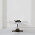 RENWIL LOVEADA INDOOR ALUMINUM TABLE MATTE - Side