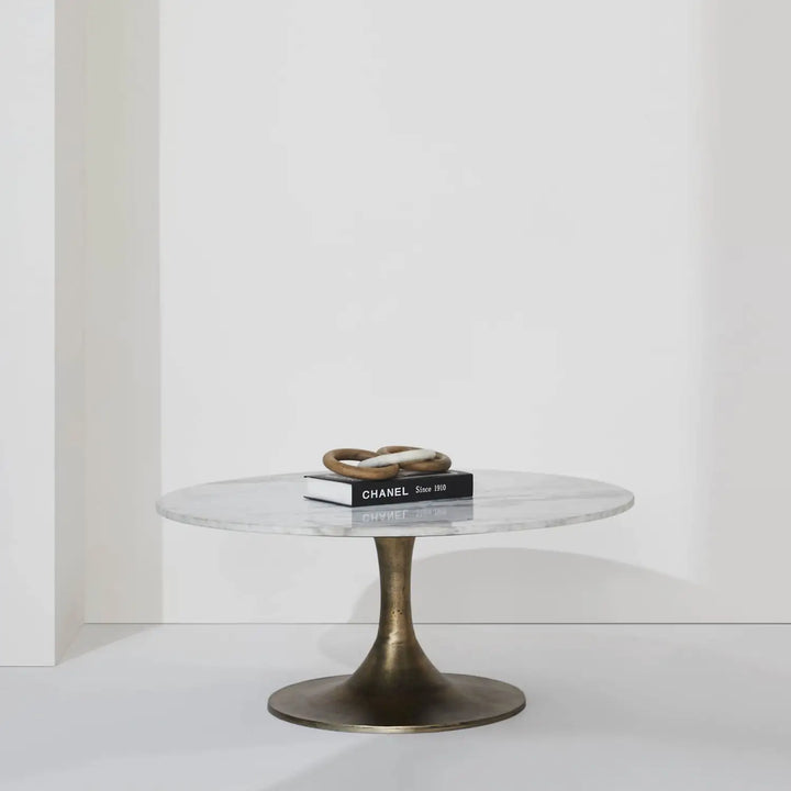 RENWIL LOVEADA INDOOR ALUMINUM TABLE MATTE - Side