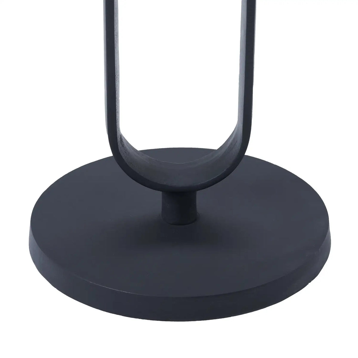 RENWIL, Eryx Indoor Cast Aluminum Side Table Matte, SIDE TABLES