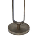 RENWIL IRENE INDOOR CAST ALUMINUM SIDE TABLE ANTIQUE - Side