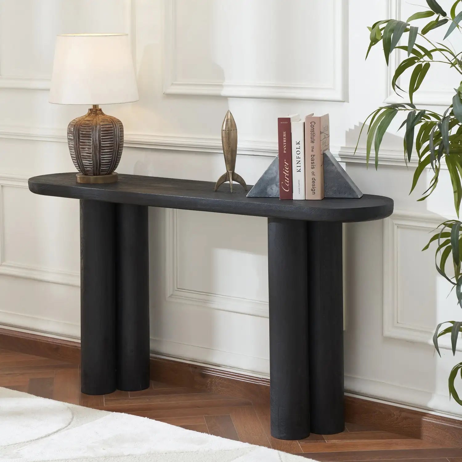 RENWIL DAYNA INDOOR MANGO WOOD CONSOLE TABLE - Consoles