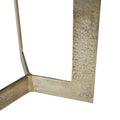 RENWIL HERA INDOOR CAST ALUMINUM SIDE TABLE ANTIQUE - Side