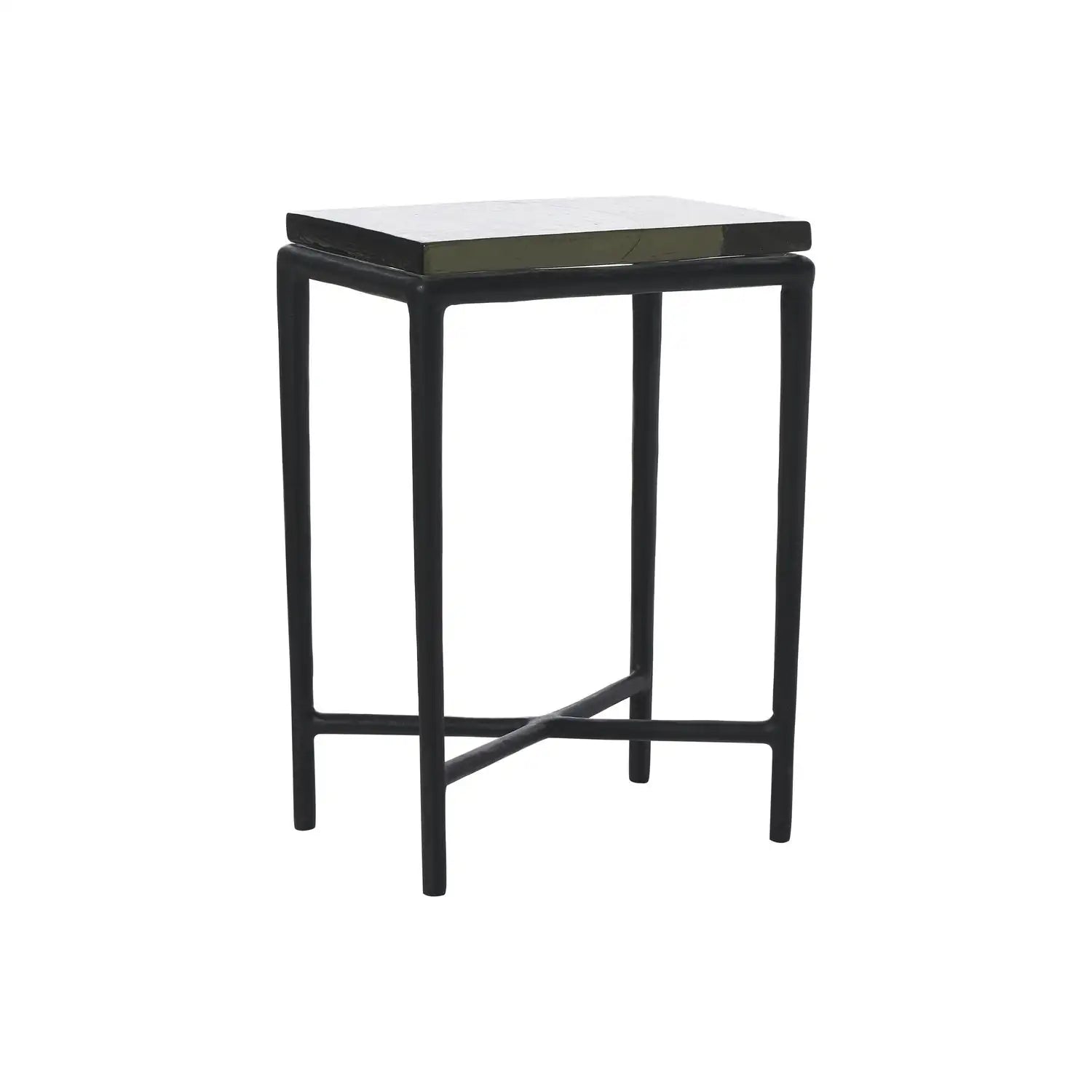 RENWIL ARIA INDOOR CAST ALUMINUM SIDE TABLE - Side