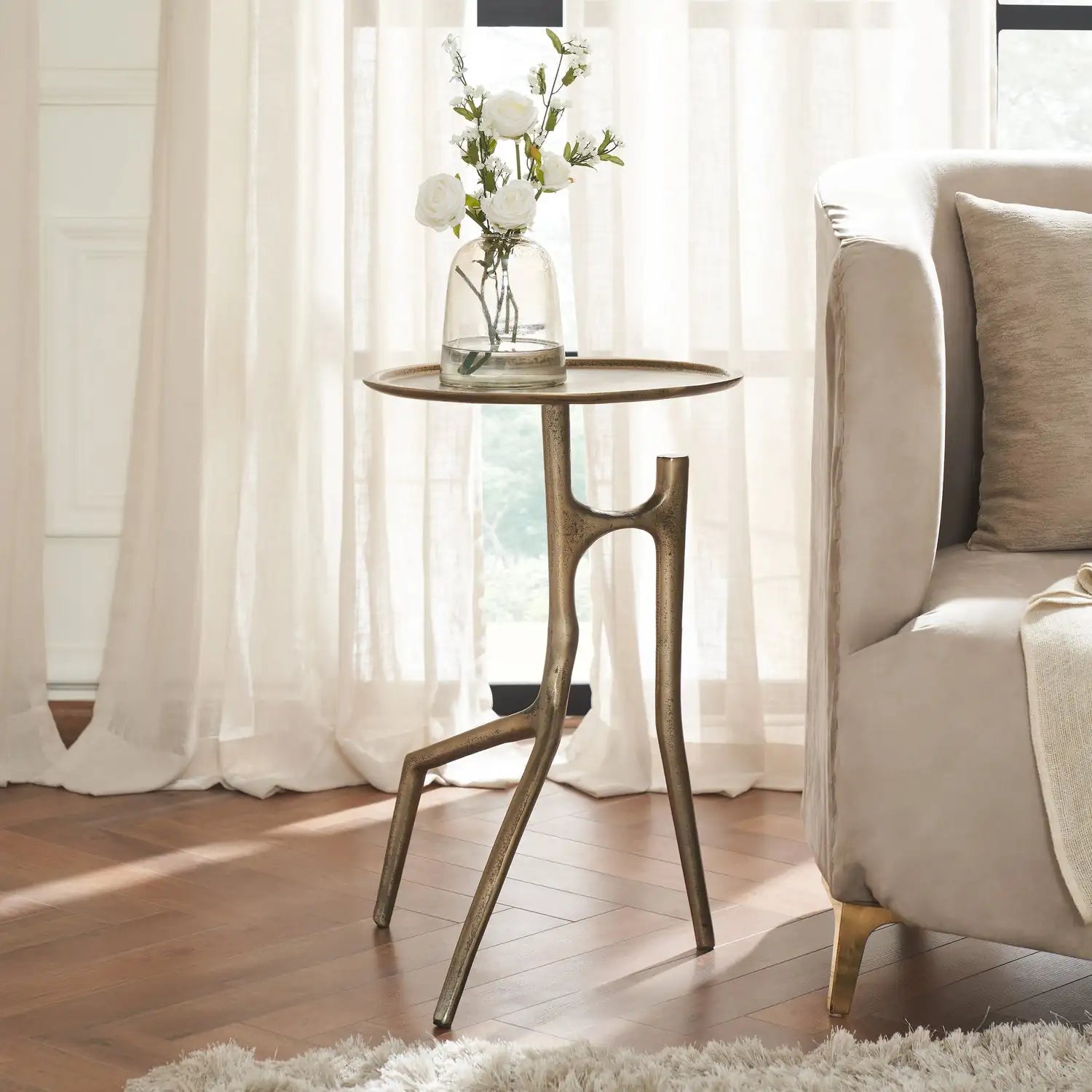 RENWIL TOSCA HEIGHT TABLE YELLOW - Side