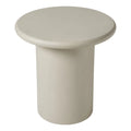RENWIL RIYA HEIGHT TABLE BEIGE - Side