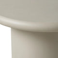 RENWIL RIYA HEIGHT TABLE BEIGE - Side