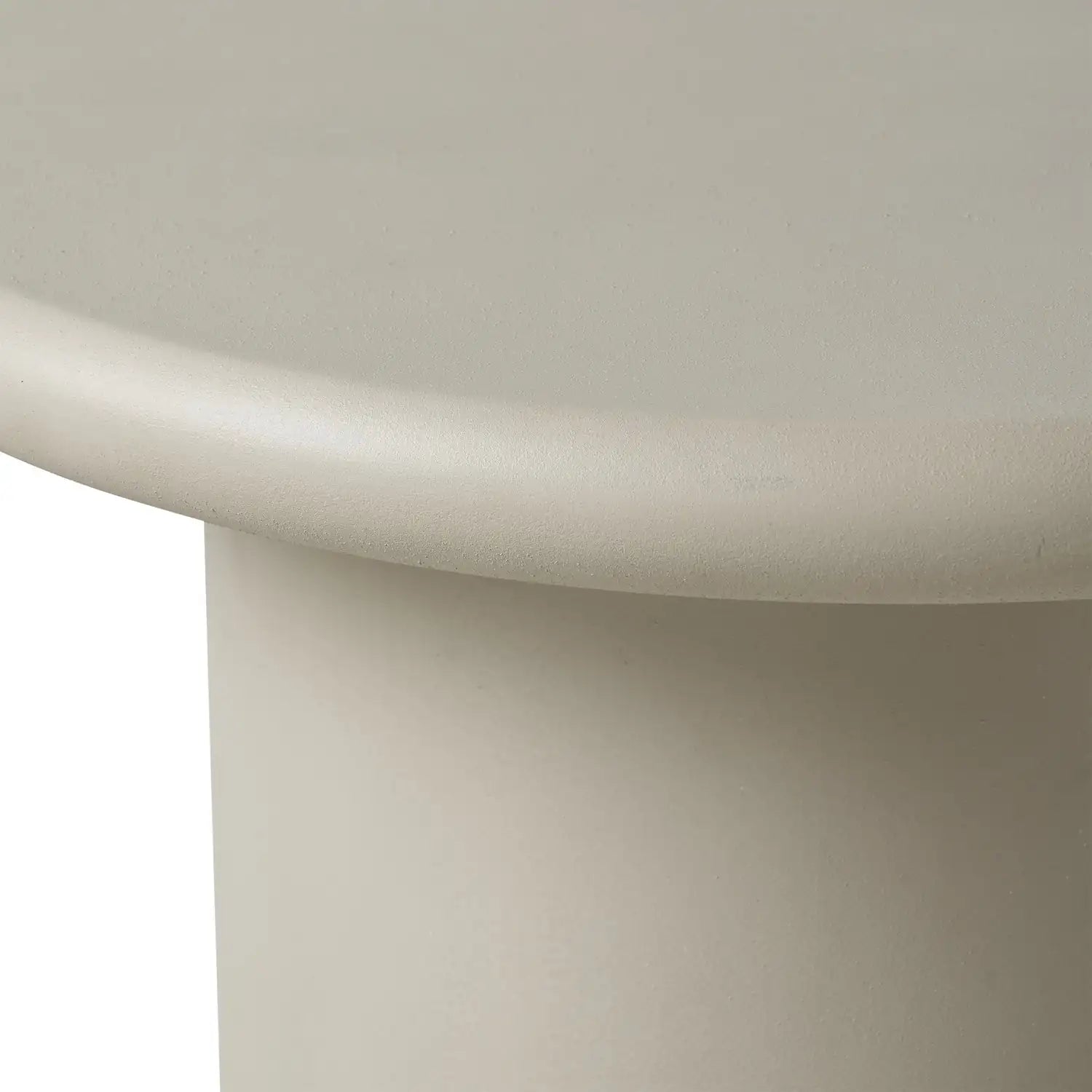 RENWIL RIYA HEIGHT TABLE BEIGE - Side