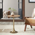 RENWIL SPARTA HEIGHT TABLE YELLOW - Side