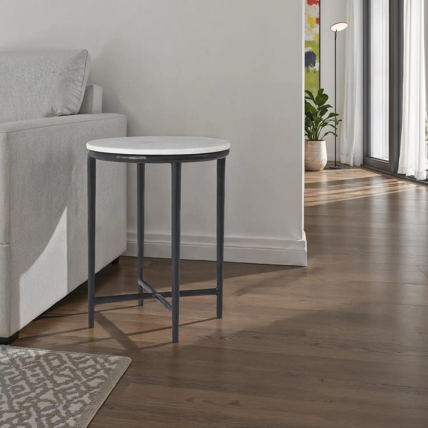 RENWIL SIDE TABLE HEIGHT VEROIA - Side