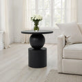 RENWIL PAOLA HEIGHT SIDE TABLEBLACK - Side