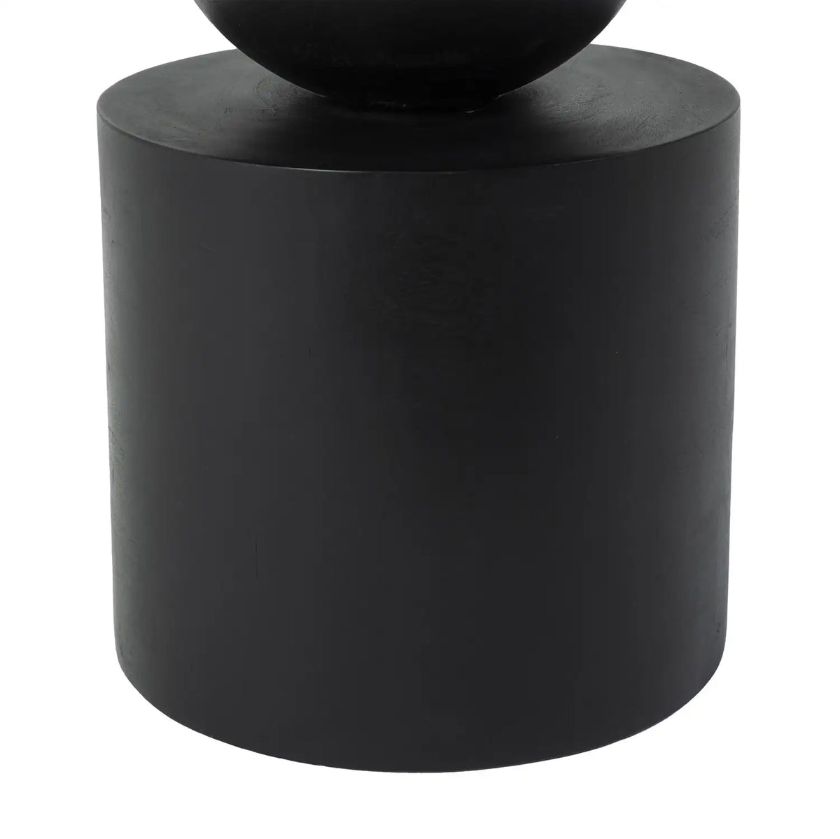 RENWIL, Paola Height Side TableBlack, SIDE TABLES