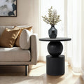 RENWIL PAOLA HEIGHT SIDE TABLEBLACK - Side