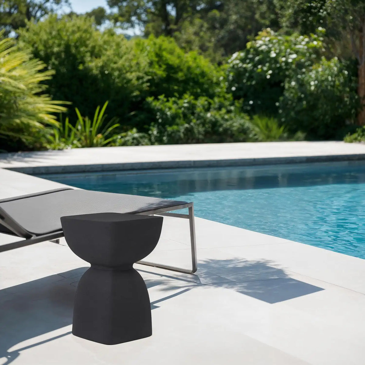 RENWIL Frans Outdoor Side Table - Outdoor Tables