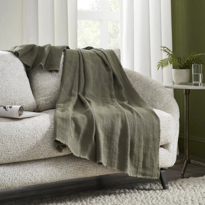 RENWIL VERNIER THROW BLANKET - Linens