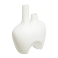 RENWIL PIONEER INDOOR CERAMIC VASE OFF-WHITE - Decorative Accents