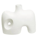 RENWIL MARINER INDOOR CERAMIC VASE OFF-WHITE - Decorative Accents