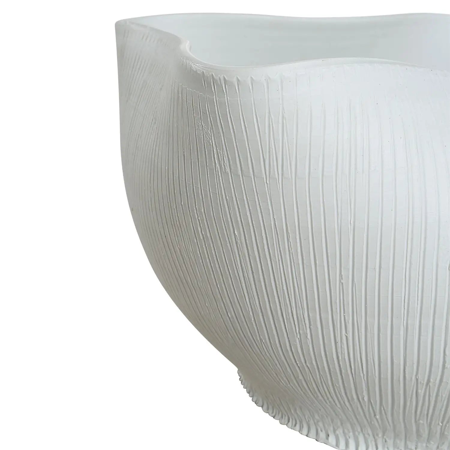 RENWIL GIGI INDOOR CERAMIC BOWL OFF-WHITE - Decorative Accents