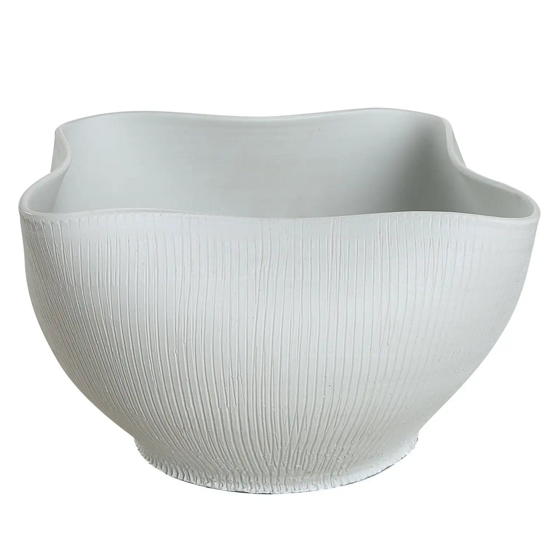 RENWIL GIGI INDOOR CERAMIC BOWL OFF-WHITE - Decorative Accents