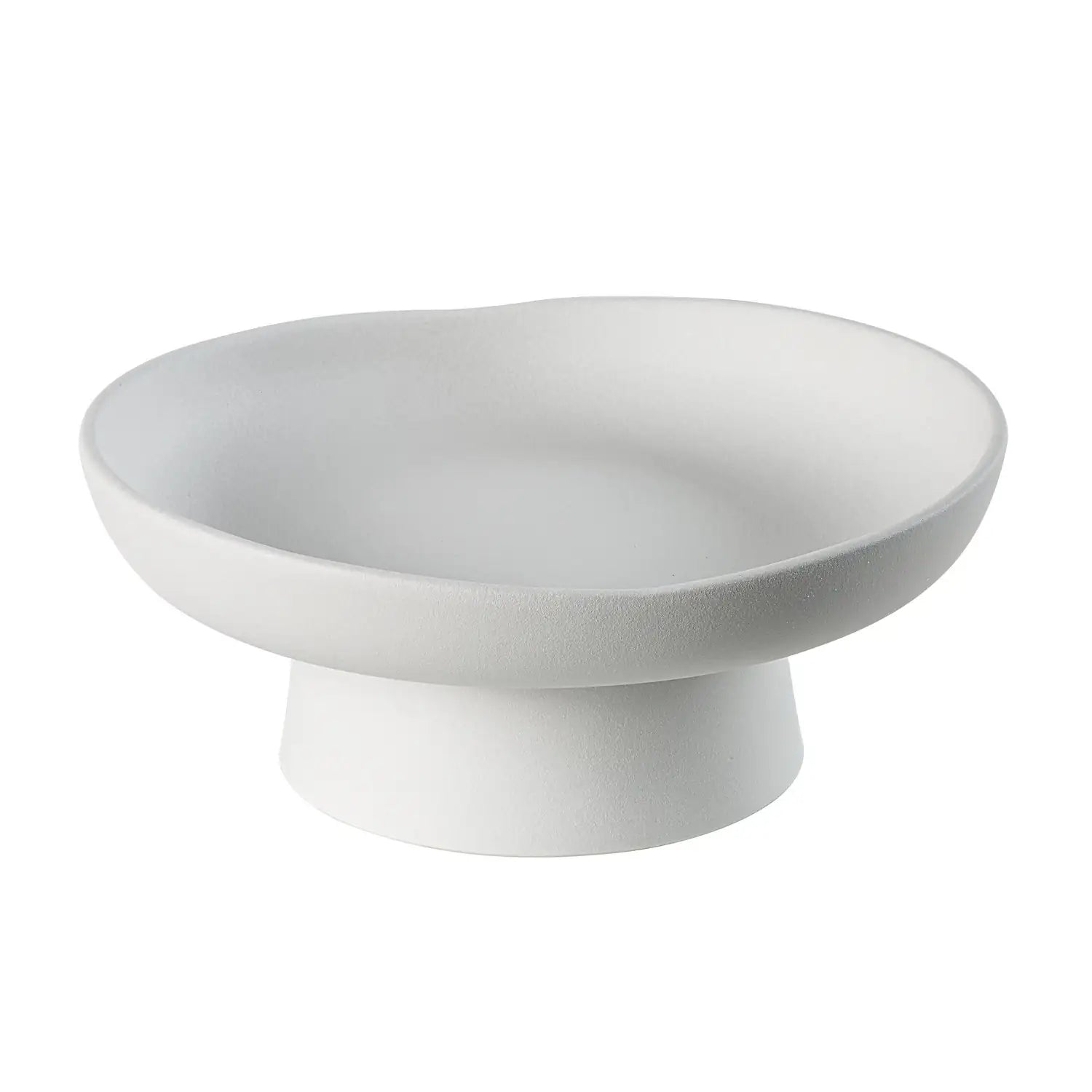 RENWIL MALABO INDOOR PORCELAIN CERAMIC BOWL MATTE OFF-WHITE - Decorative Accents