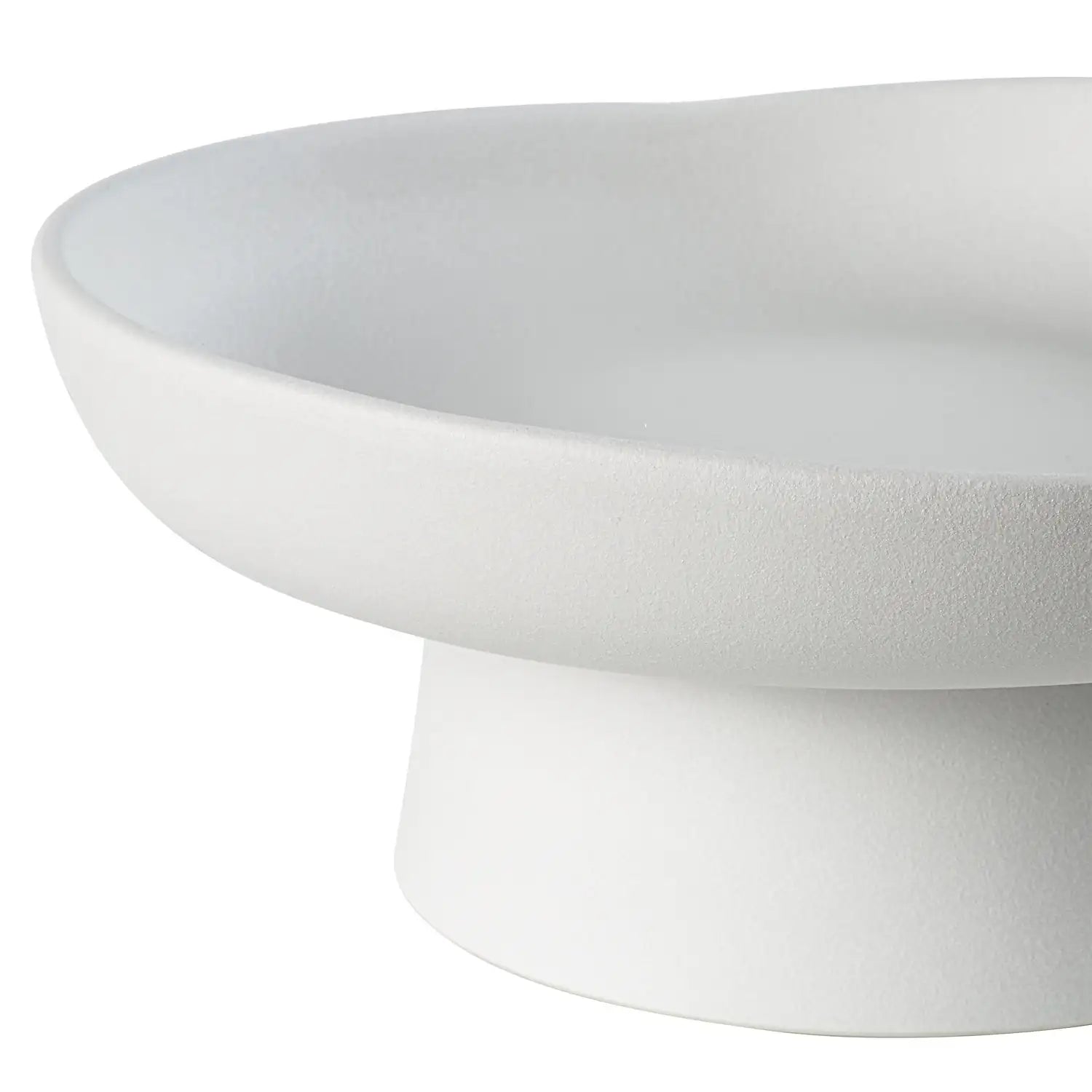 RENWIL MALABO INDOOR PORCELAIN CERAMIC BOWL MATTE OFF-WHITE - Decorative Accents