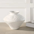 RENWIL MILLS INDOOR PORCELAIN CERAMIC VASE MATTE OFF-WHITE - Decorative Accents