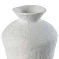 RENWIL MELTON INDOOR PORCELAIN CERAMIC VASE MATTE OFF-WHITE - Decorative Accents