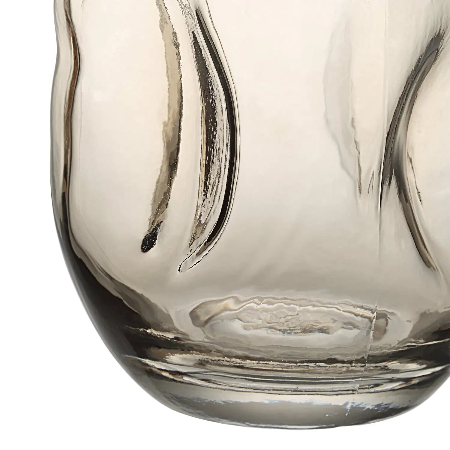RENWIL TAWNY INDOOR MOUTH BLOWN GLASS GLASS VASE BEIGE - Decorative Accents