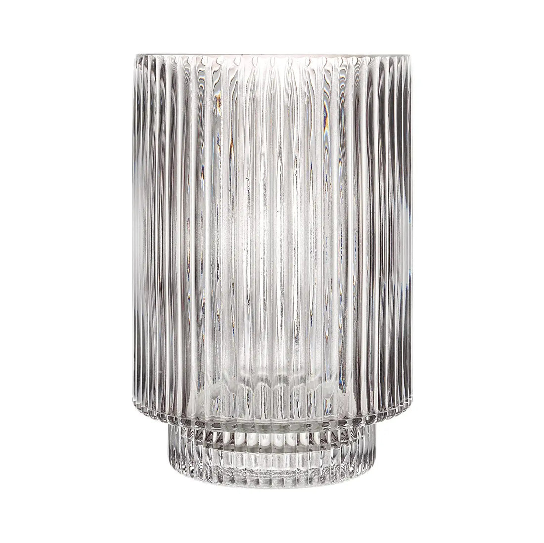 RENWIL AMIENS INDOOR MOUTH BLOWN GLASS GLASS VASE FLUTED - Decorative Accents