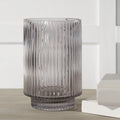 RENWIL AMIENS INDOOR MOUTH BLOWN GLASS GLASS VASE FLUTED - Decorative Accents