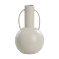 RENWIL CORINTH INDOOR CERAMIC VASE MATTE BEIGE - Decorative Accents